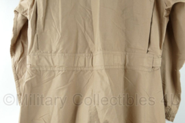 USAF US Airforce  en KLU Koninklijke Luchtmacht Coveralls Flyers Summer Fire Resistant CWU-27/P Vlieger Vlamwerend khaki - size 46S - nieuw - origineel