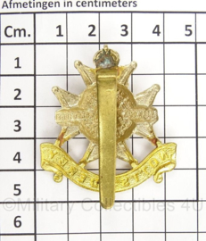 WO2 Britse pet of baret insigne Notts and Derby Sherwood Foresters - afmeting 4,5 x 5 cm - origineel