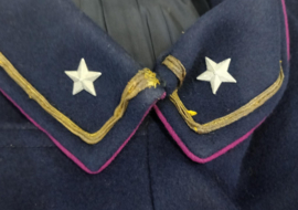 Italiaanse Carabinieri Politie mantel Modena - donkerblauw met gouden knopen - maat 50 - origineel