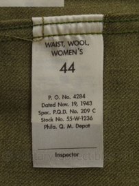 WAC Women Mustard shirt replica - size 40 t/m 48