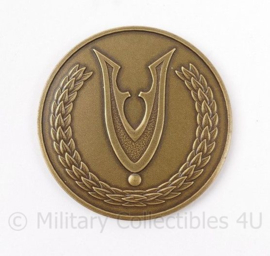 Herinneringspenning Den Helder eert zijn veteranen - diameter 4 cm - origineel
