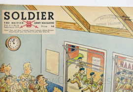 The British Army Magazine Soldier Vol.8 No 12 Februari 1953 -  Afkomstig uit de Nederlandse MVO bibliotheek - 30 x 22 cm - origineel