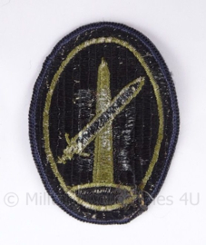 US Army vietnam oorlog patch - Military District of Washington - subdued - 5 x 8 cm - origineel