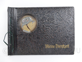 WO2 Duits Wehrmacht leeg foto album met soldaat - MEINE Dienstzeit - 33 x 23,5 x 2 cm - origineel