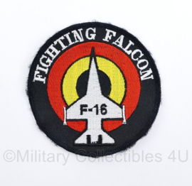 BAF Belgian Air Force F-16 Fighting embleem - diameter 10 cm -  origineel