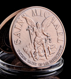 Coin NYPD New York Police Department Saint Michael  - Patron Saint of Law Enforcement