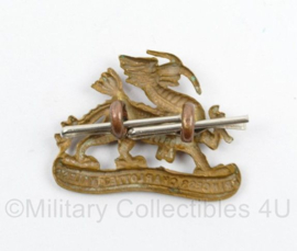 WO2 Britse Princess Charlotte of Wales Royal Berkshire Regiment cap badge - 3 x 2,5 cm - origineel