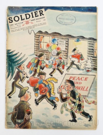 The British Army Magazine Soldier Vol.6 No 10 December 1950 -  Afkomstig uit de Nederlandse MVO bibliotheek - 30 x 22 cm - origineel