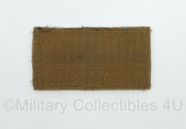 Britse leger uniform armvlag - 8,5 x 5 cm - origineel