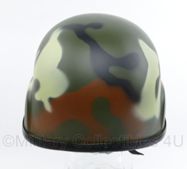 Motor & Brommer helm - Woodland camo  - Maat Large