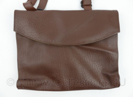 US Nurse Purse  handtas (nagemaakt) - bruin leer