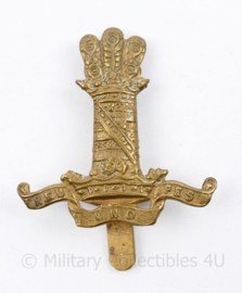 WW2 British cap badge 11th Hussars - 5,5 x 4 cm - origineel