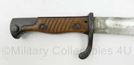 WO1 Duitse M1898/05 Zwaard bayonet met schede voor de Gewehr 98 van 1911 - maker Alex Coppel Solingen - origineel