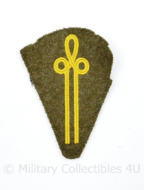 Defensie MVO opleiding enkel kraagembleem - 8,5 x 5,5 cm - origineel