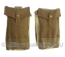 1 PAAR Britse Bren Gunner's Magazine  pouch Utility Pouch Magazijntassen borst model - origineel WO2