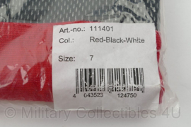 Erima 111401 sportpolo Red-Black-White - maat 8/Large - nieuw in verpakking - origineel