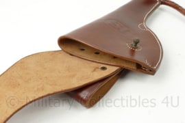 US revolver holster bruin leder - 30 x 14½ x 6 cm - nieuw - origineel