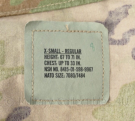 US Army Team Soldier multicam BDU met originele armvlag - Xsmall regular  - origineel