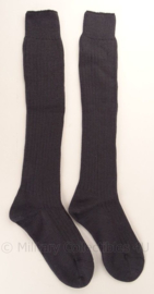 Bundespolizei Politie  sokken 80% wol antraciet grijs - 65 cm. lang - maat 35 tm. 39 - nieuw, maar origineel