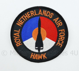 KLU Luchtmacht RNLAF HAWK embleem - diameter 10 cm - origineel