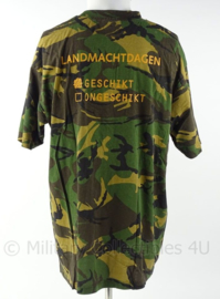 KL Landmacht Woodland shirt Landmachtdagen Geschikt/Ongeschikt - maat LARGE - origineel