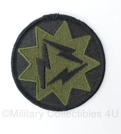 US 93rd Signal Corps Brigade patch - diameter 7 cm - origineel