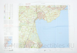 Defensie stafkaart 19 Oost Alkmaar M733 - schaal 1 : 50.000 -57 x 83 cm - origineel