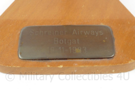 KL Northrop Ventura MQM 36 target drone model Luchtdoelartillerie - 26 x 25 x 13 cm - origineel