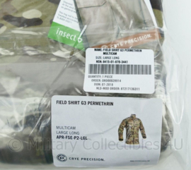 Crye Precision G3 field shirt permethrin Multicam - maat Medium Regular - NIEUW in verpakking - origineel