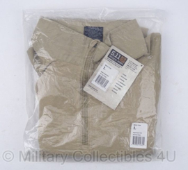 Ubac tactical shirt khaki - nieuw in verpakking - merk 5.11 Tactical Series - maat Large - origineel