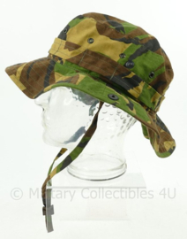 KL Nederlandse leger Hoed, zomer woodland Boonie zonder gefixeerde rand - 54 tm. 60 cm - origineel
