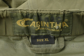 Carinthia regenbroek Korps Mariniers groen - maat XL - gebruikt - origineel