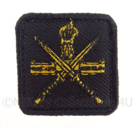 KL Korps Commandotroepen KCT borstembleem - met klittenband - 4 x 4 cm
