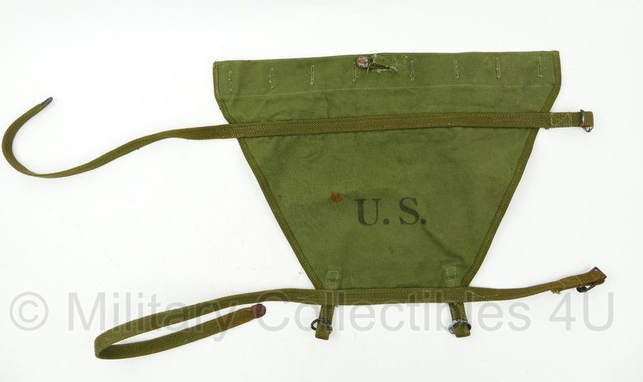 WO2 US Army 1944 Central Slipper Haversack Pack Tail OD Green  - origineel