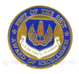 USAFE HQ Inspector General Coin - Best of the Best - doorsnede 4,3 cm - origineel