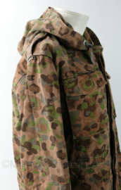 Oostenrijkse leger M57 Kampfanzug Erbsentarn parka - maat 88-92 cm. borstomtrek  - gedragen - origineel