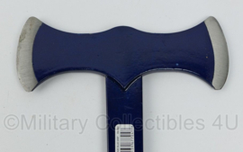 Estwing Black Eagle Double Bit Axe Blue Grip bijl met hoes - licht gebruikt - origineel