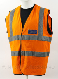 Britse leger Firearms Trainer vest oranje - maat XL - origineel