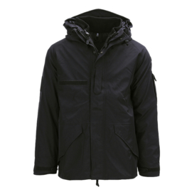 Commando Parka met uitneembaar Fleece vest - meerdere maten - ZWART