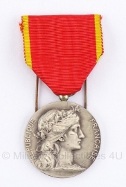 Frans republique francaise medaille La societe industrielle met doosje - Origineel