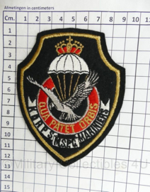 KMARNS Korps Mariniers MSPC Marine Sport Parachutisten Club embleem - 12 x 9 cm - origineel
