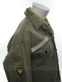 US hbt jas Jackets Herringbone Twill  - size medium - origineel vietnam oorlog