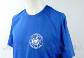 UN VN Verenigde Naties OCTMAN School voor Vredesmissies shirt - maat Large - licht gedragen - origineel