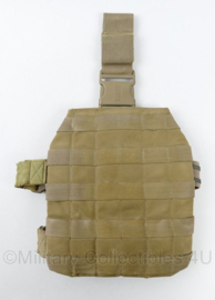 Blackhawk Drop Leg Platform Leg Panel MOLLE beenpaneel met beenriemen - 43 x 22 cm - gebruikt - origineel