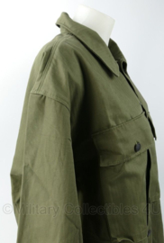 US WAC HBT jacket women - US size 46 - met zwarte knopen