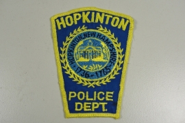 Hopkinton Police Dept patch - origineel