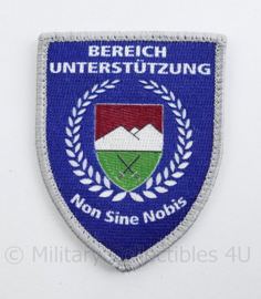 Bereich Unterstutzung Non Sine Nobis embleem - met klittenband - 9 x 7 cm - origineel