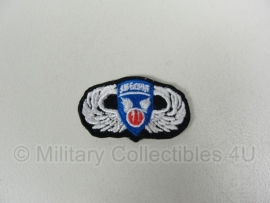 WWII US 11 Airborne Division oval wing