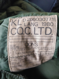 KL Nederlandse leger dons slaapzak m80 met lakenzak - maat LANG - origineel
