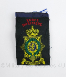 Kmarns korps mariniers mouwembleem Battledress if  Tropen Tenue - 7,5 x 5 cm -  origineel